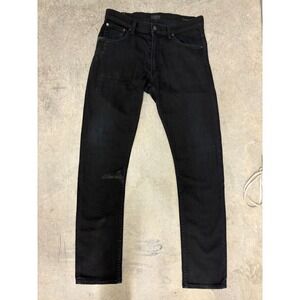 Citizens of Humanity Mens Bowery Black Denim Jeans Slim Fit‎